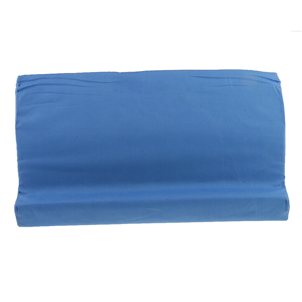 2Pieces Memory Foam Bed Wedge Pillow Elevation Cushion Washable Cover