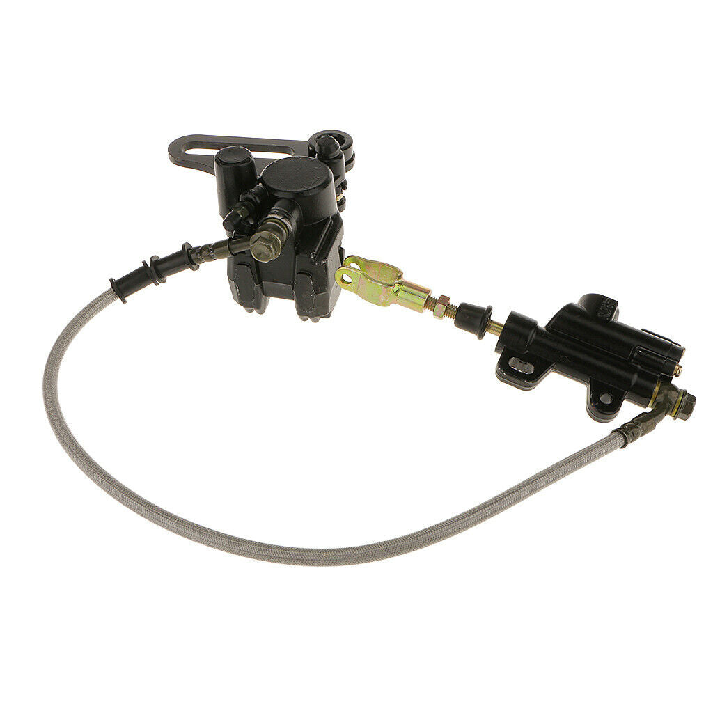 Rear Hydraulic Brake Assembly Cylinder Caliper for 125cc 140cc Pit Bike ATV
