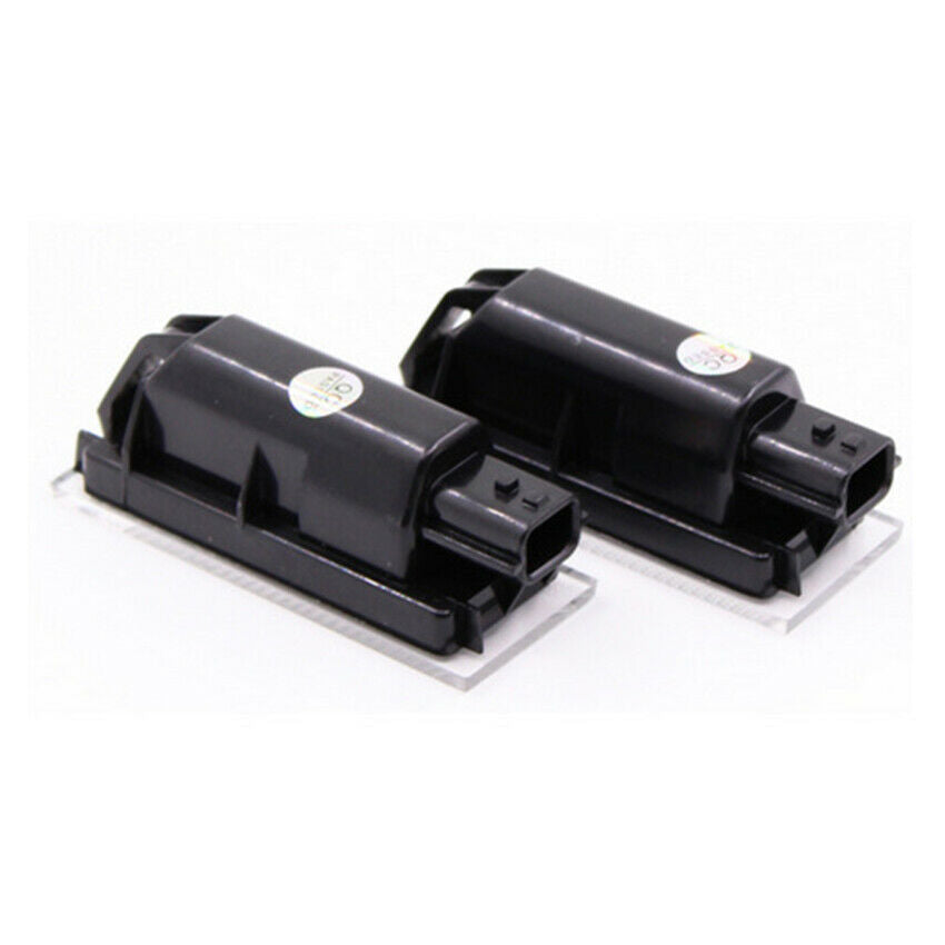 Universal 6000K White LED License Plate Lights Tag Lamp For Dacia Lodgy (2012 ~