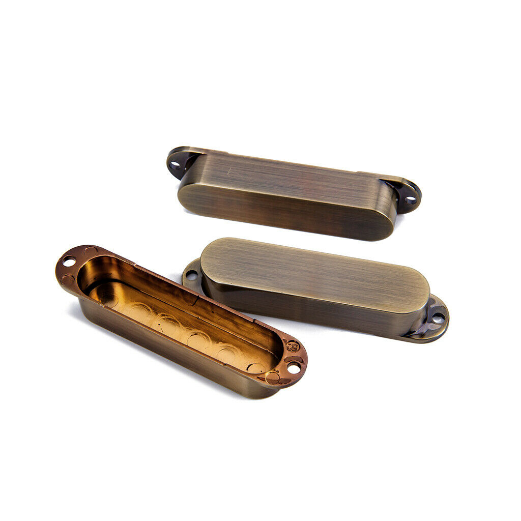 3pcs Electric Guitar Single Coil Pickup Covers for Pickup Protection Decor