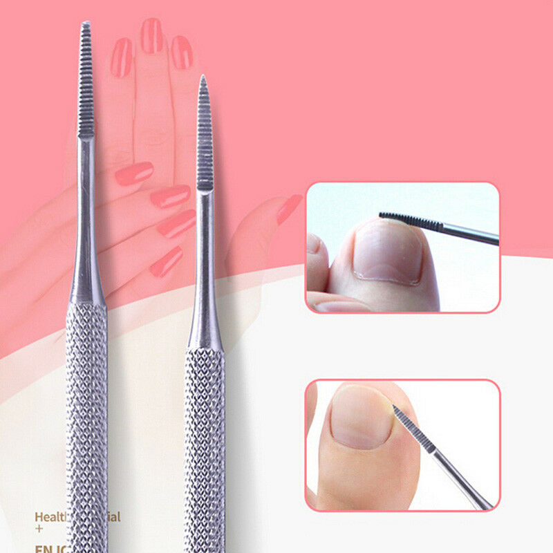 1pc double ended pedicure file satin edge ingrown toe  nail lifter ibbacaIAC Xz