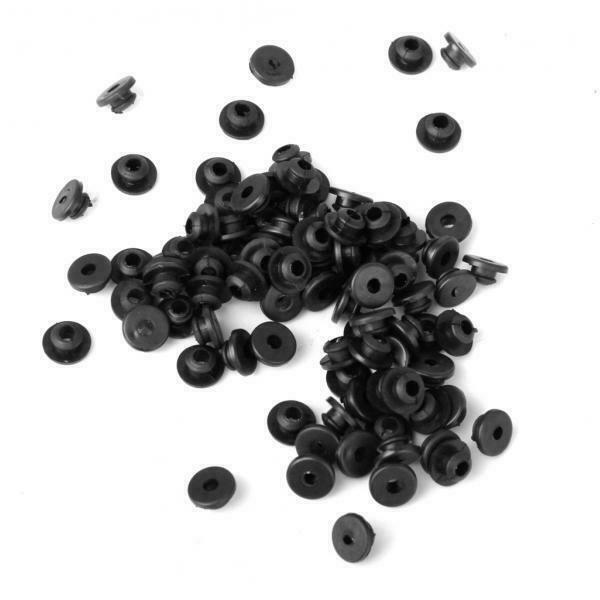 Lots 200 3mm Tattoo Machine Grommets Cushions A-bar Nipples Parts Supply