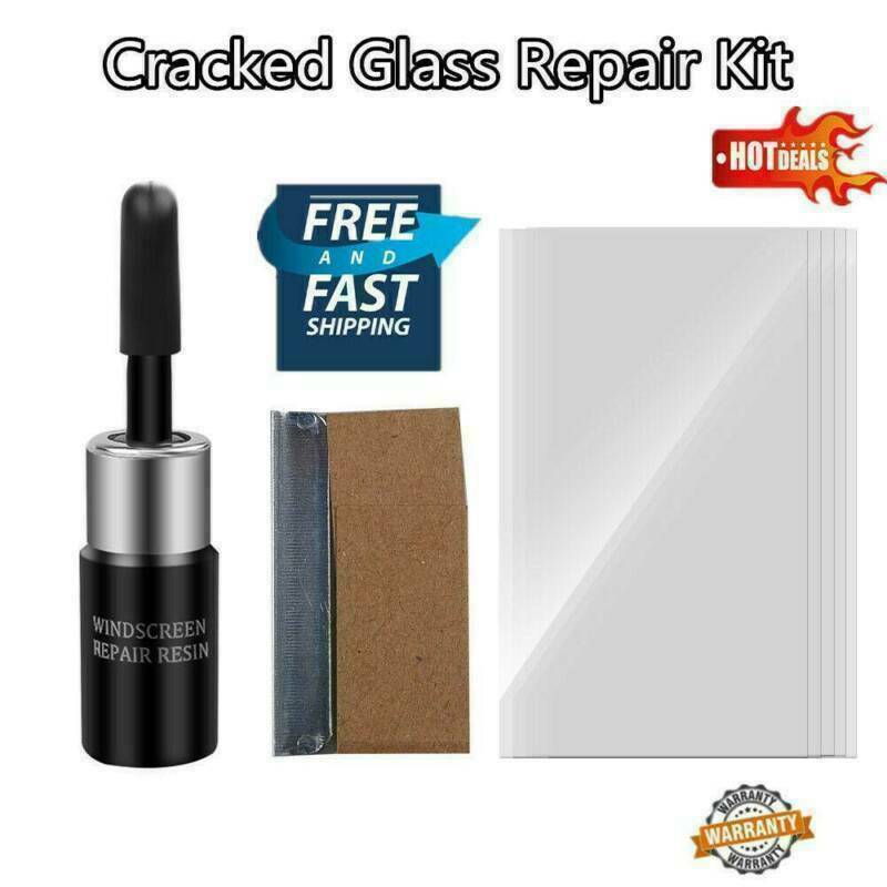 2 Pack Car Automotive Glass Nano Repair Fluid Window Glass Kit Crack Chip Repair