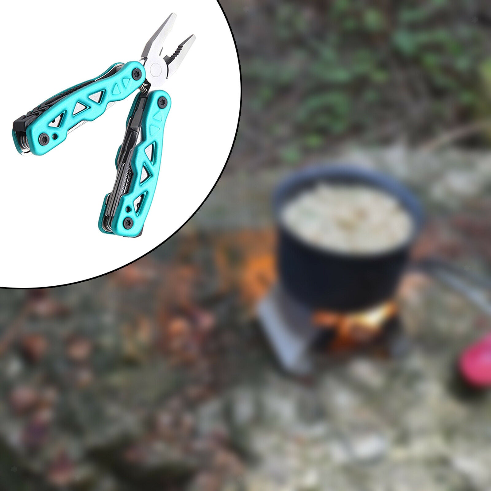 Multitool Pull Wire 9-in-1 Outdoor Camping Tools Gadgets Men Grandpa Gifts