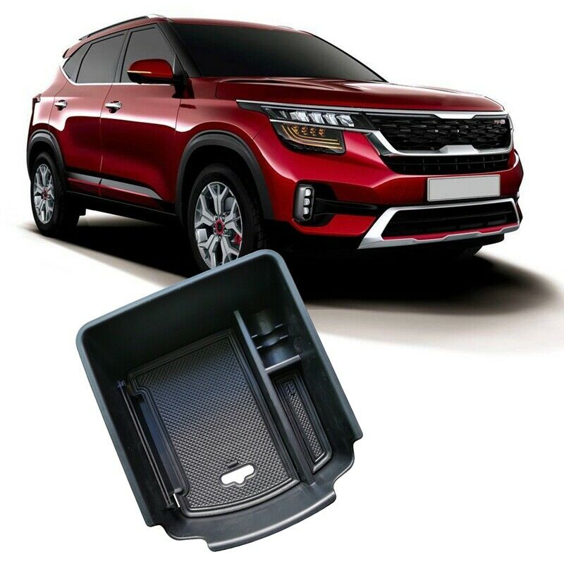 for Kia Seltos 2020-2021 Car Armrest Storage Box Central Console Glove OrganK8T4