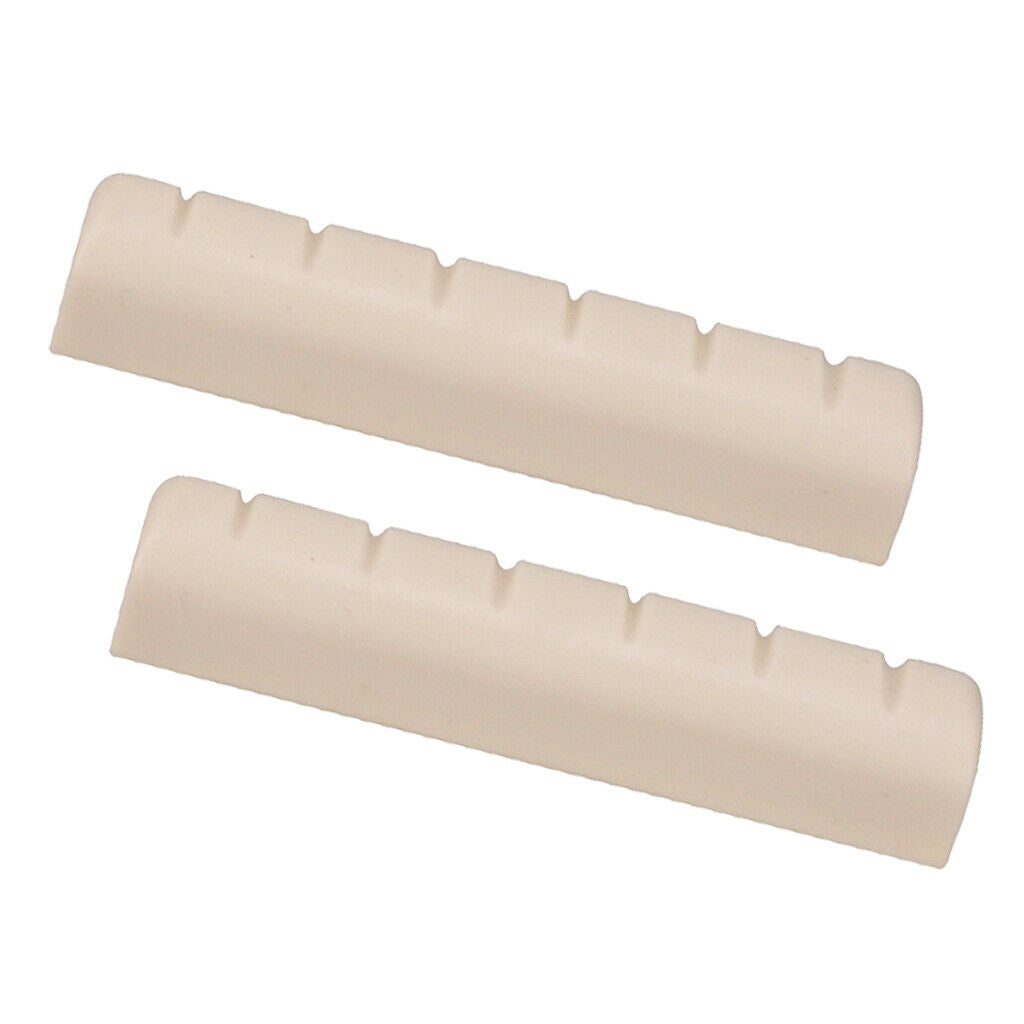 2 Pieces Slotted Nut For Classical Guitar Replacement Accessories
