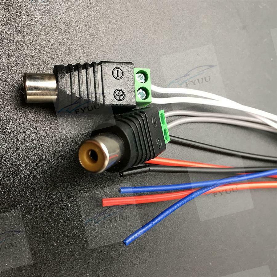 1pc Power Input Speaker Wire Harness 10 Pin Plug RCA For Dual TBX10A Amplifier