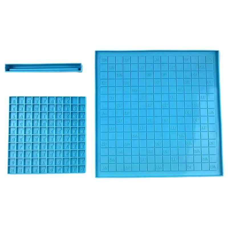 English Alphabet Spelling and Wording Game Silicone Mold to Spell Words