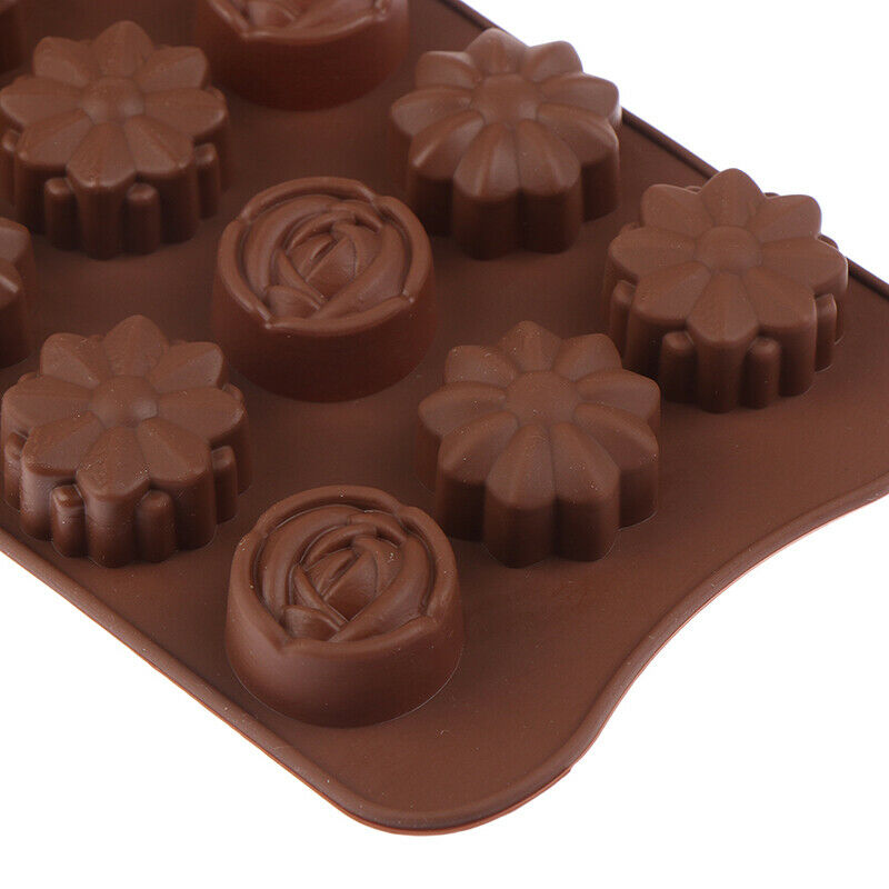 Silicone Mold For Cake Pastry Baking Chocolate Candy Fondant Bakeware Mou.l8