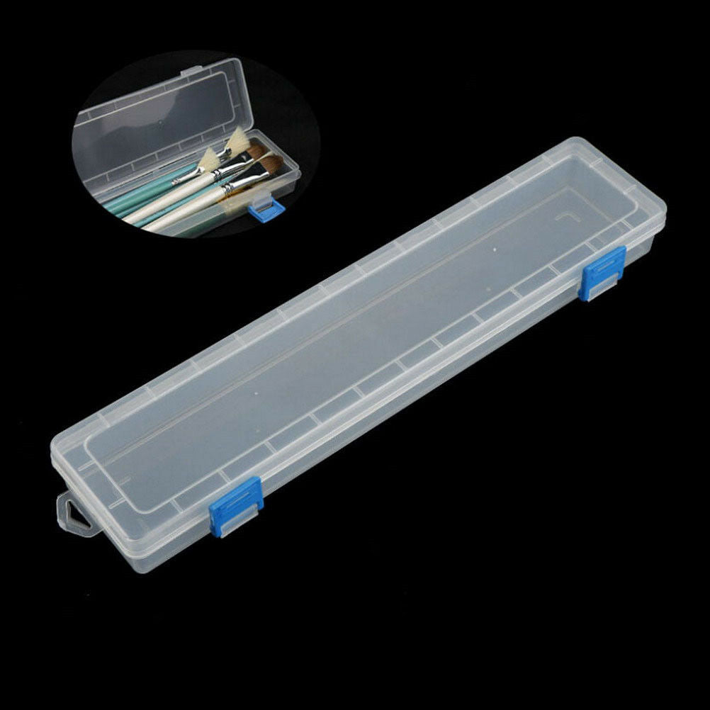 1Pc Brush Painting Pencils Storage Box Watercolor Pen Container Drawing ToolsBDA