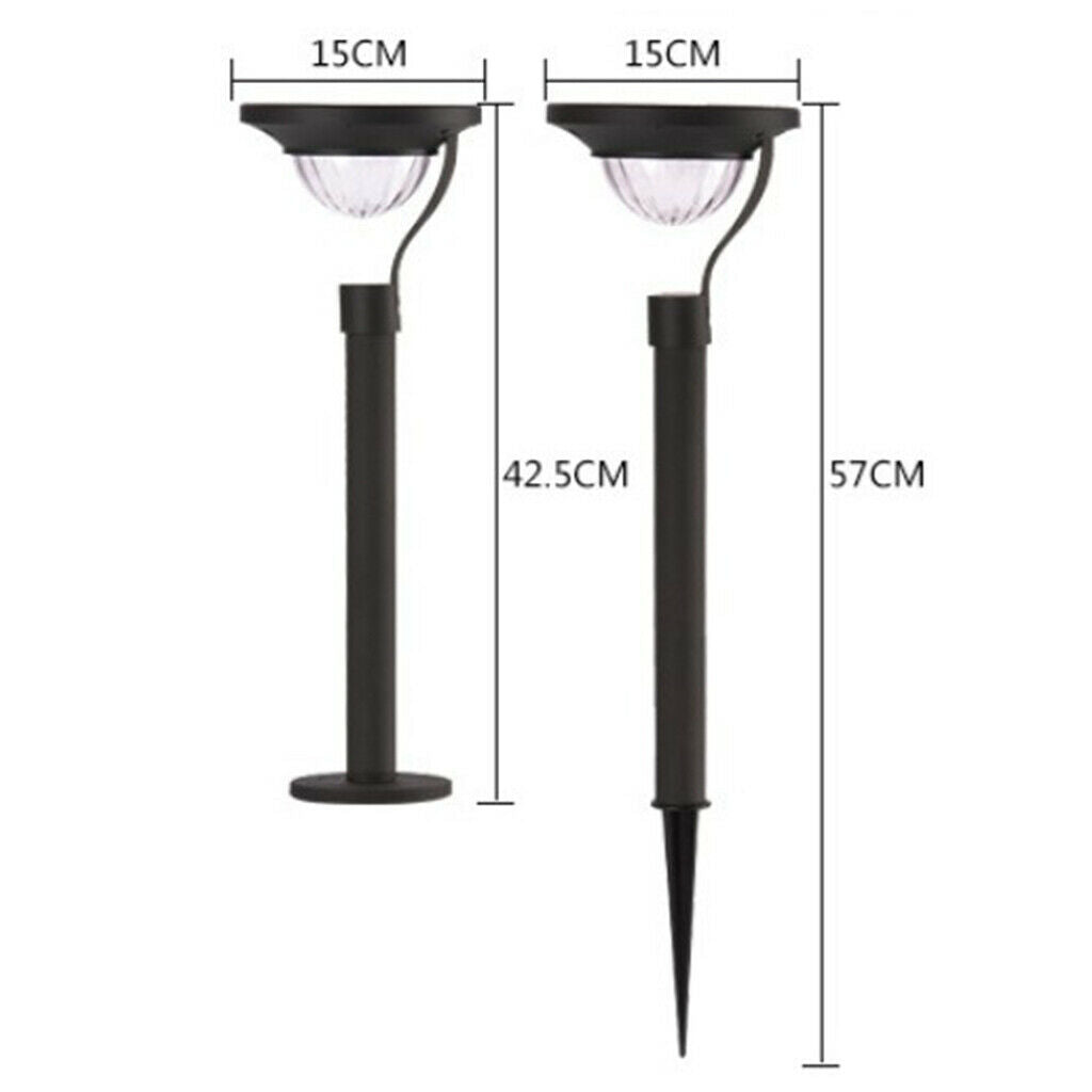 Solar Pathway Lights Outdoor Solar Garden Landscape Lights for Lawn, Patio, Yard