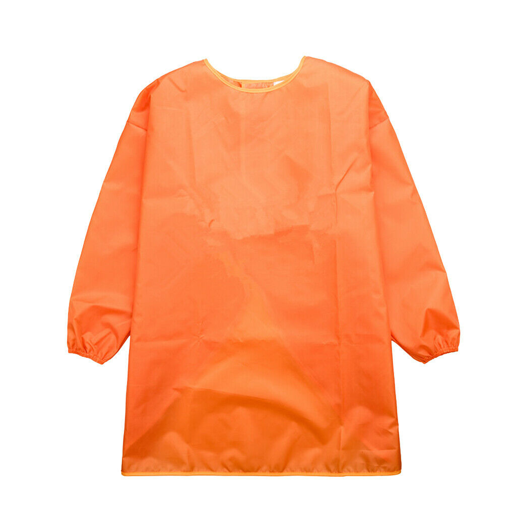 5 Pieces Kids Apron Bib Waterproof Smocks Clothes Protector for 90-100cm