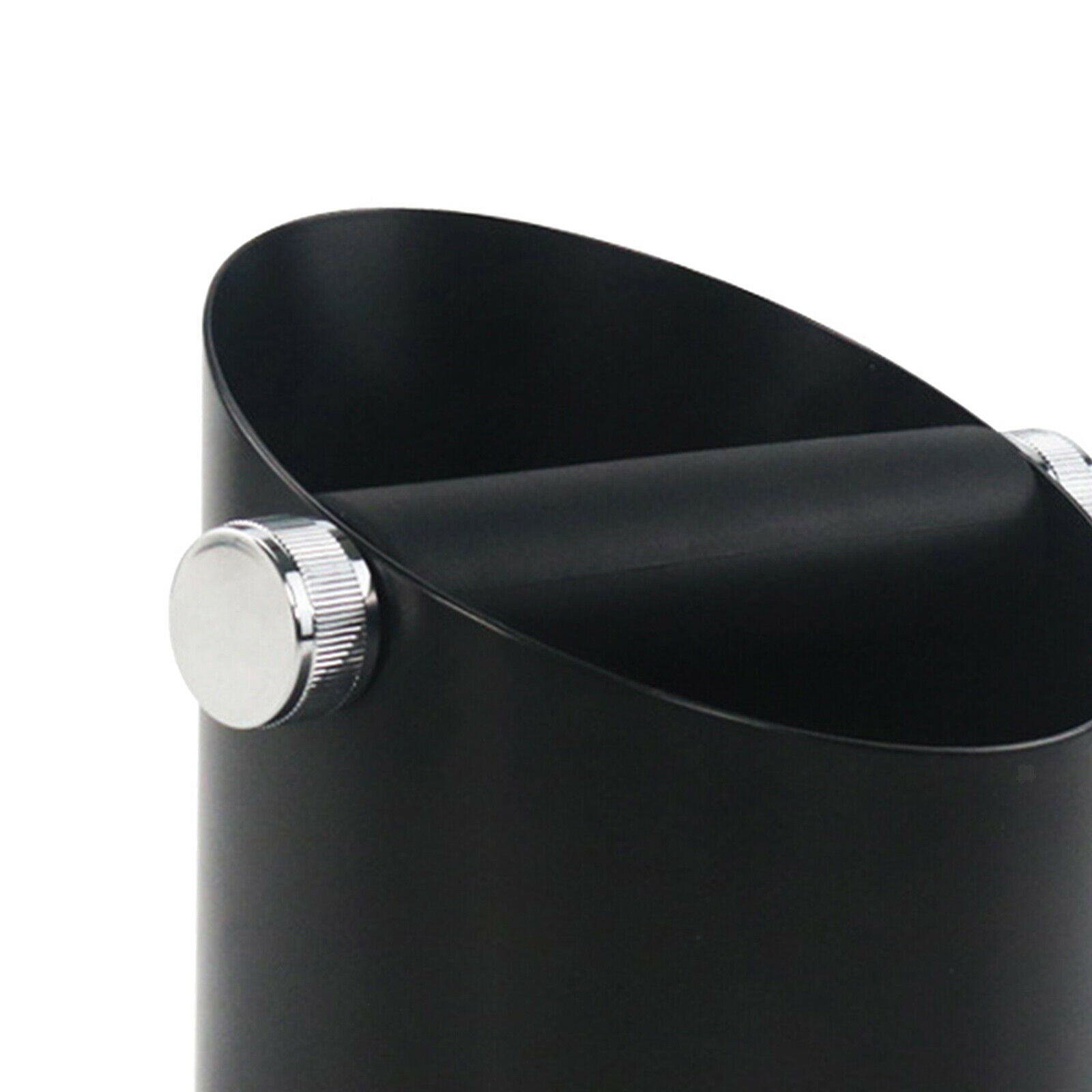 Black Coffee Knock Box Grinds Waste Bucket Shop Kitchen Office Bar Barista
