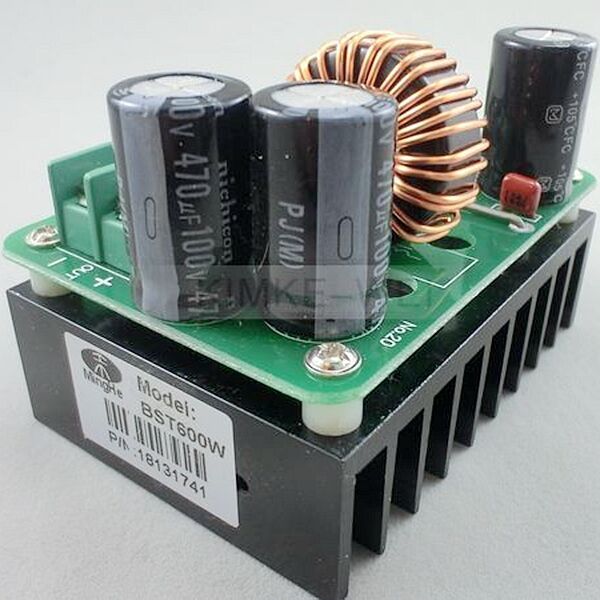 DC-DC Step Up 10-60V to 12-80V Converter Boost Charger Module 600W
