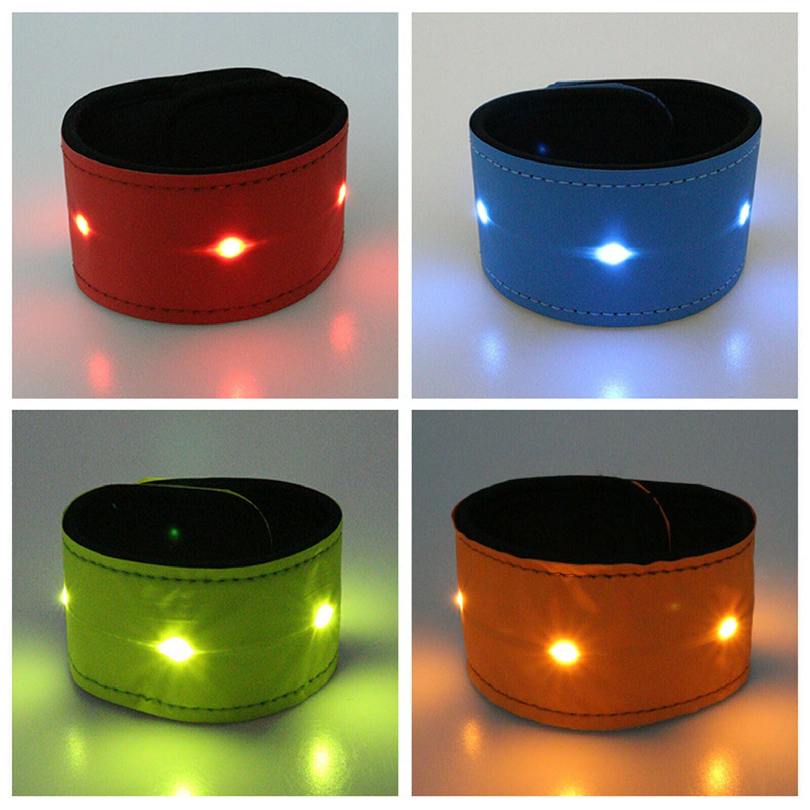 LED Luminous Horse Leg Strap Outdoor Lightweight Warning Belts Night Running