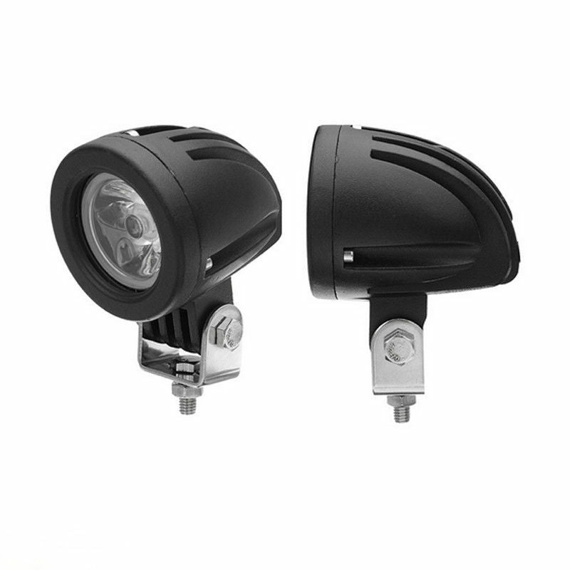 2 pack 10W Spot LED Light Off road Round Work Lamp For Truck 4WD ATV 4X4