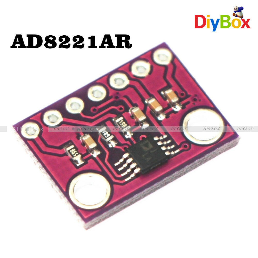 AD8221AR Programmable MSOP Precision Instrumentation Amplifier Module Gain Board