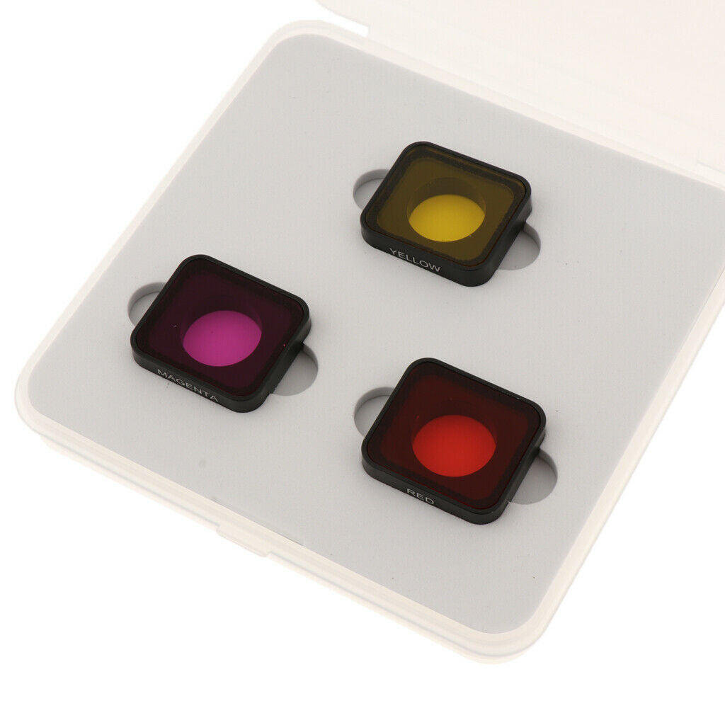 3in1 Waterproof UV Protector Filter Lens Replacement Repair Camera Lens Glass