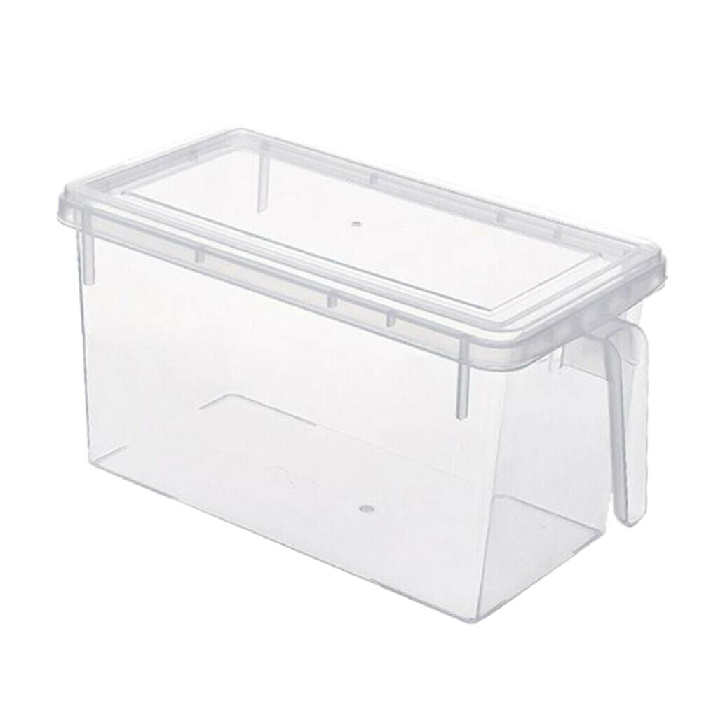 Refrigerator Storage Box Container Fridge Crisper Food Egg Organizer Holder