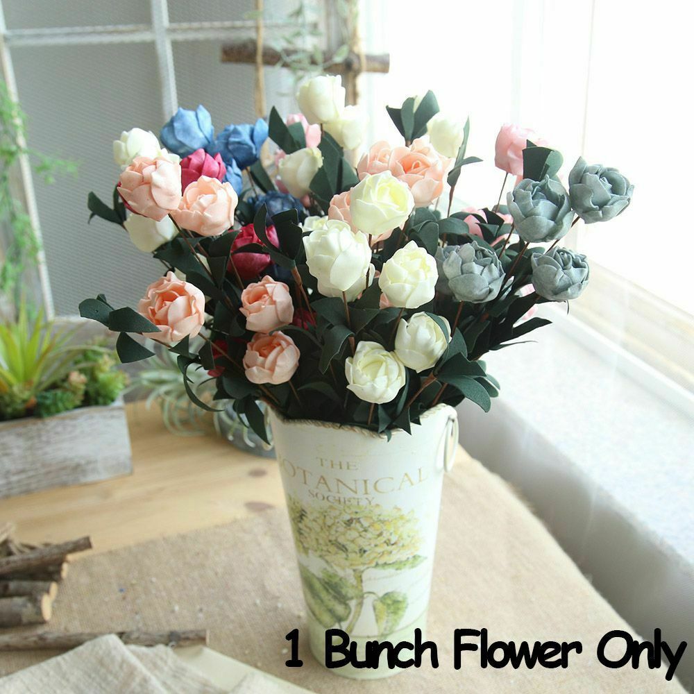 Bride Bouquet Party Simulation Plant Artificial Rose Hand-Holding PE Flower