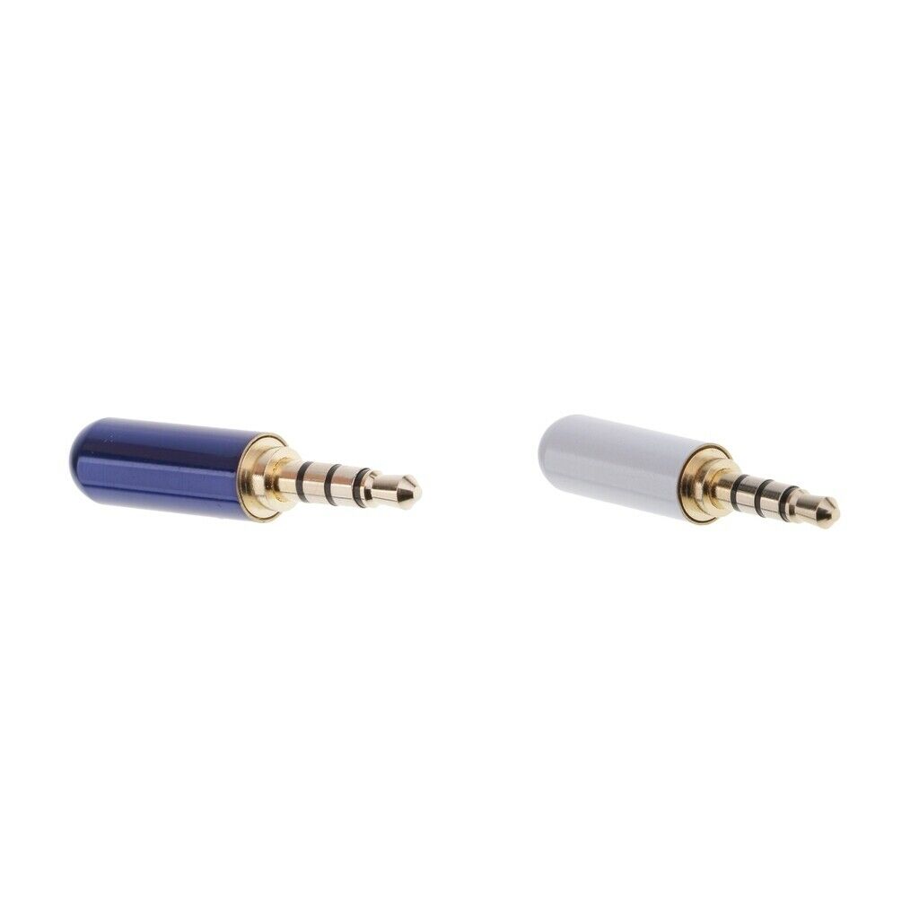 3.5 Mm 1/8" Audio Male Plug Jack Adapter Stereo Connector Headphone