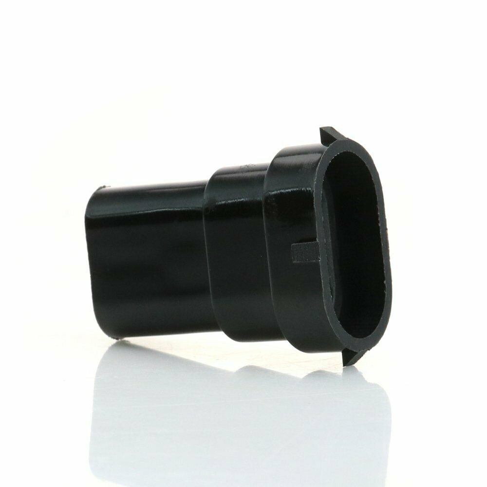 2pcs H8/H9/H11/880/881 Male HID Bulb Socket Xenon Halogen Headlight Adapter Plug