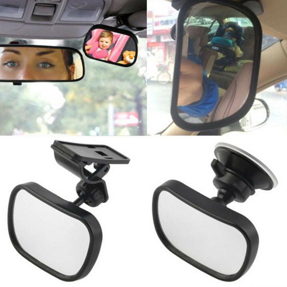 2 Site Car Baby Back Seat Rear View Mirror for Infant Child Toddler Saf rEJ FT