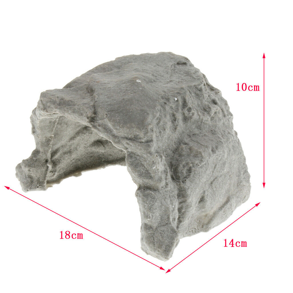 Reptile & Amphibians Cave, Lizard Hideaway, Spider Habitat Hideout, Gecko Bed