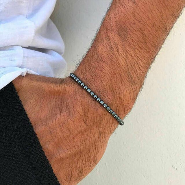Bracelet " Regeneration " Hematite for Man And Woman - New