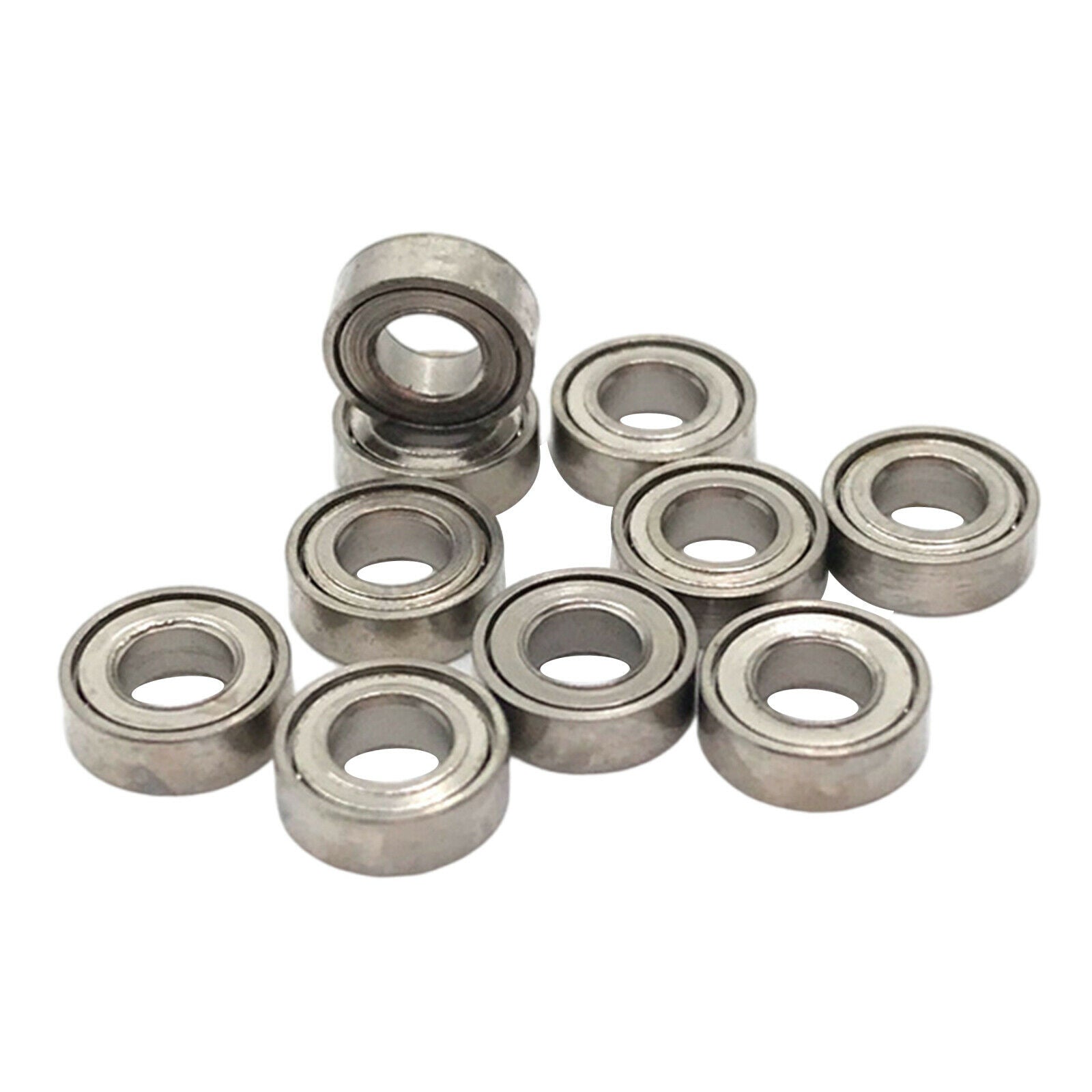 10 Pieces Metal 3x6x2mm Bearing Accessories for WPL D12 C24 C44 B24 B36