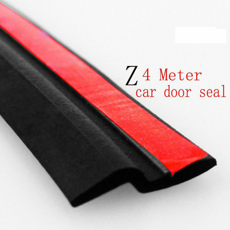 157" 4M Z Shape Car Window Door Rubber Seal Hollow Strip Sealing Weatherstrip