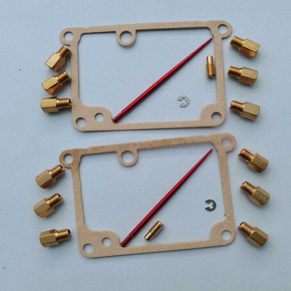 2x For Yamaha Banshee Carburetor Main Jets w/ Needle Gaskets Repair kit