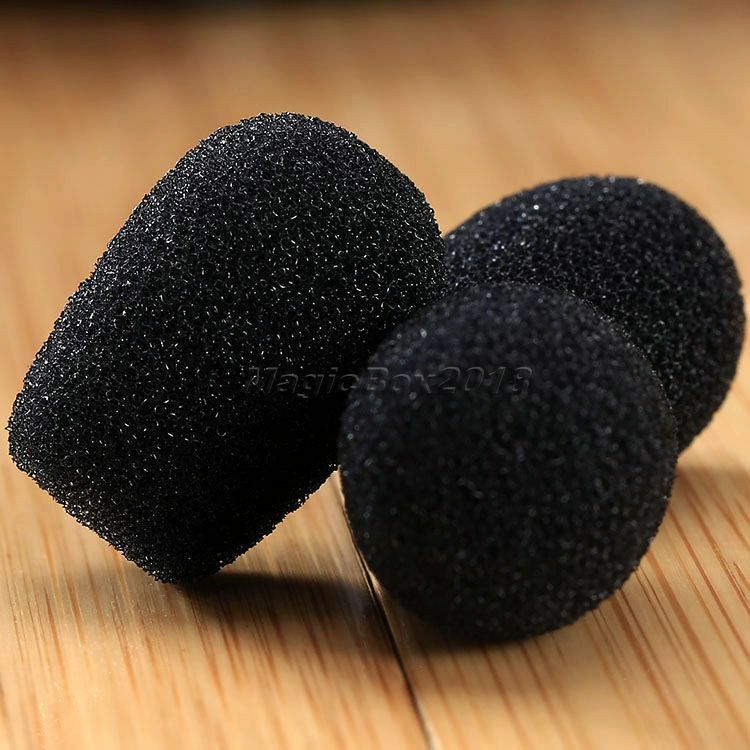 5Pcs 20x5mm Mic Cover Soft Foam Windscreen For Handheld Stage Microphone Karaoke