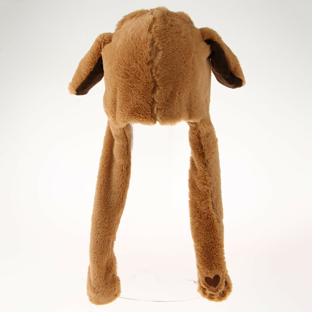 Bear Hat, Cute Animal Hat, Plush Hat, The Ear Can Move Up and Down