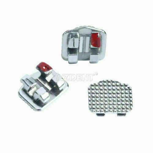 5Box Orthodontic Metal Bracket Monoblock Dental Mini Roth 018 345 Hooks AZDENT