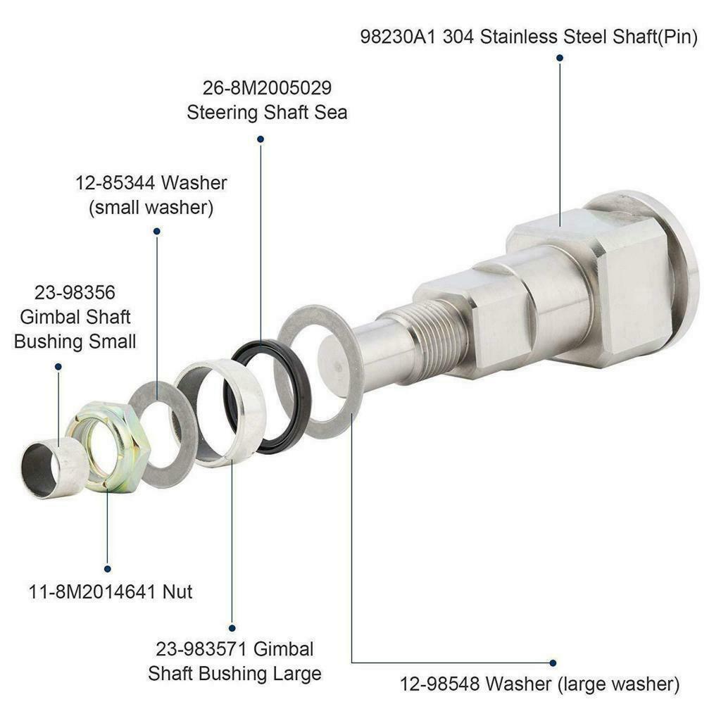 Cardan Housing Upper Steering Arm Rotary Shaft Kit 98230A1 High quality