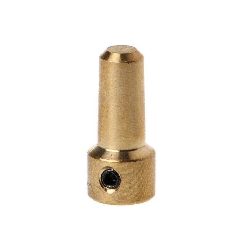 Brass Electric Drill Chuck JT0 Coupling Motor Shaft Coupler Clamp Fixture 3.17mm