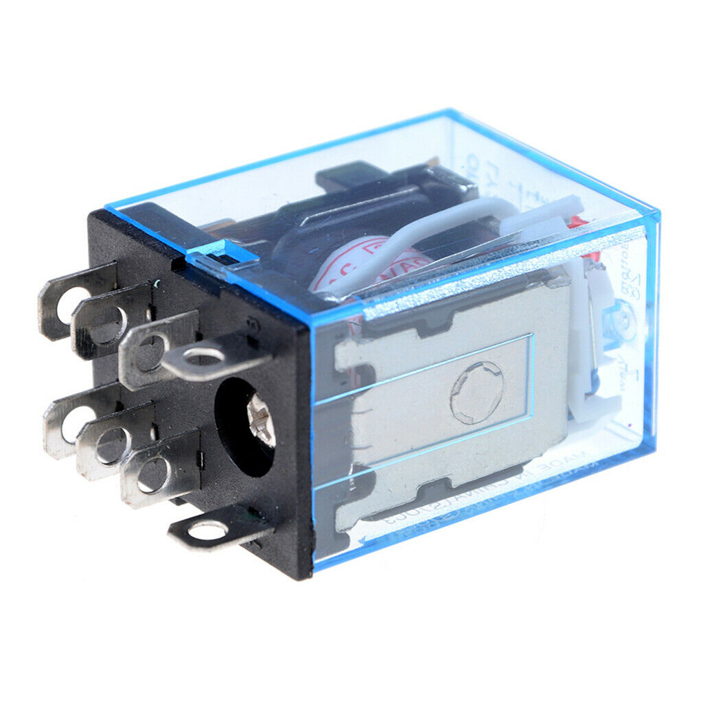 Heavy Duty Coil Relay 8Pin Electromagnetic Relay LED indicator AC220V