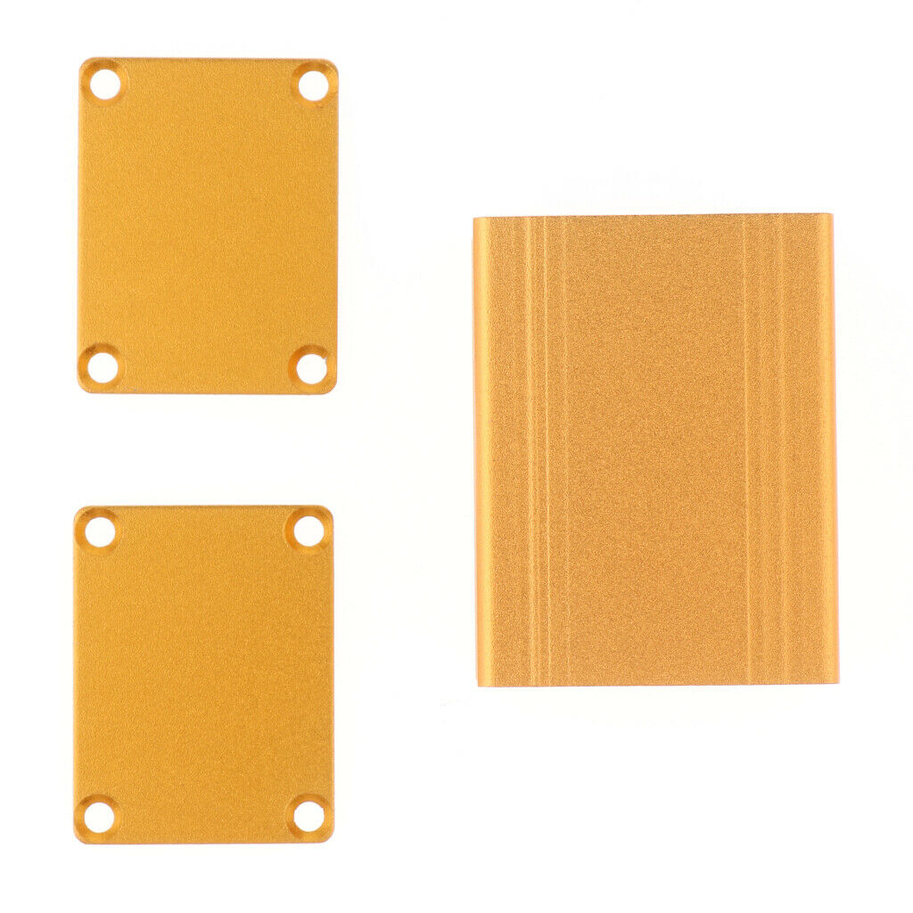 aluminium Case Junction Box Electric Project Enclosure Case DIY 50x39x30mm