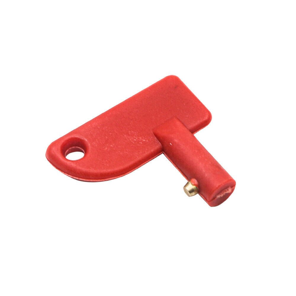2pcs Car Power Switch Key Replacement Spare Key Battery Cut Off Isolator Switch