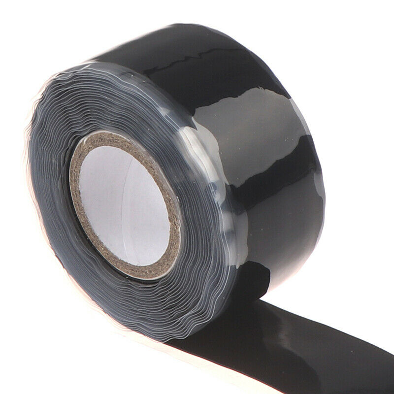 3 meters Rubber Self Fusing Tape Repair Bonding Rescue Wire Hose Water PijiB XC