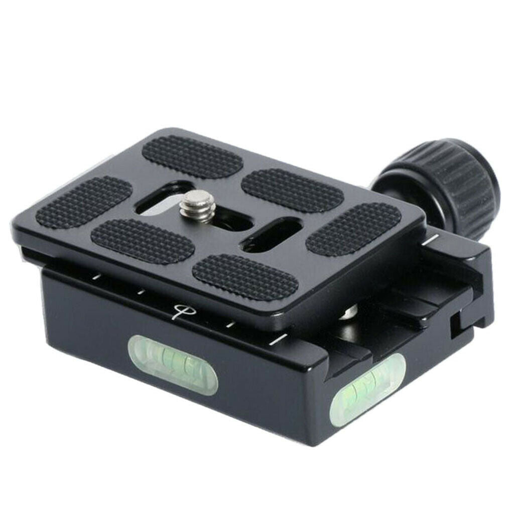 QR-60 Camera Clamp 60mm Quick Release Plate For Tripod Monopod Adapter New