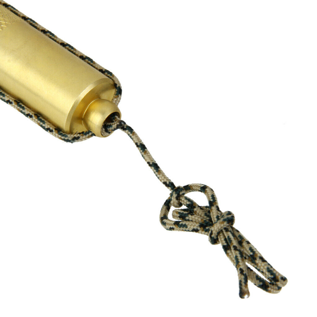 Portable Waterproof Brass Sealed Box Case Compass Outdoor Survival Camping