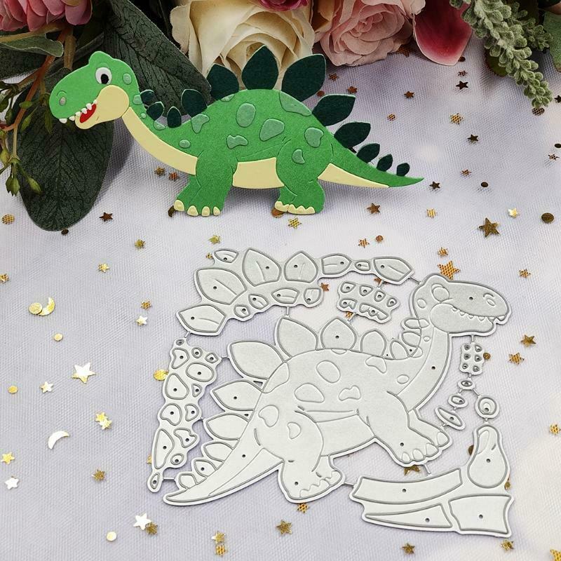 Stegosaurus DIY Embossing Carbon Steel Mould for Album Paper Card Making