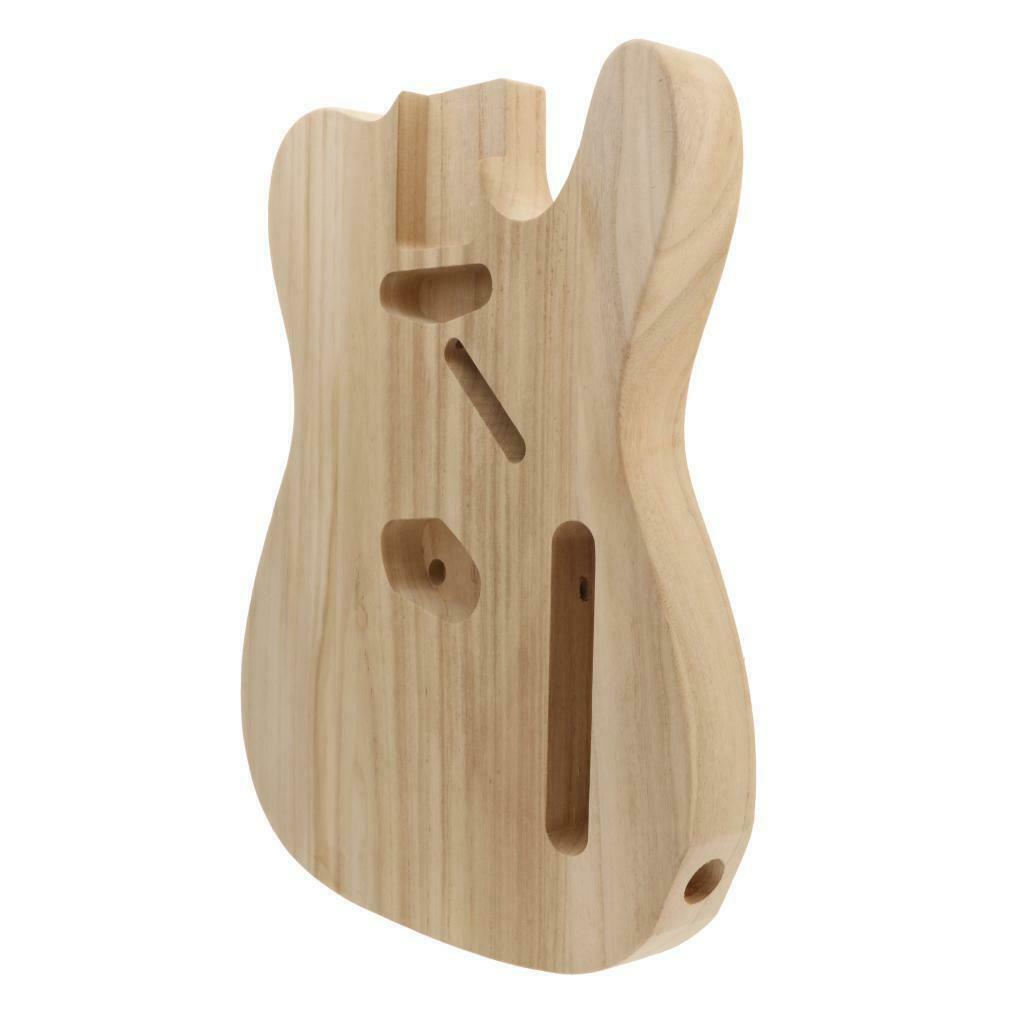 Fine Unfinished Guitar Body Polished Maple fits for TL-T02 Guitar Parts