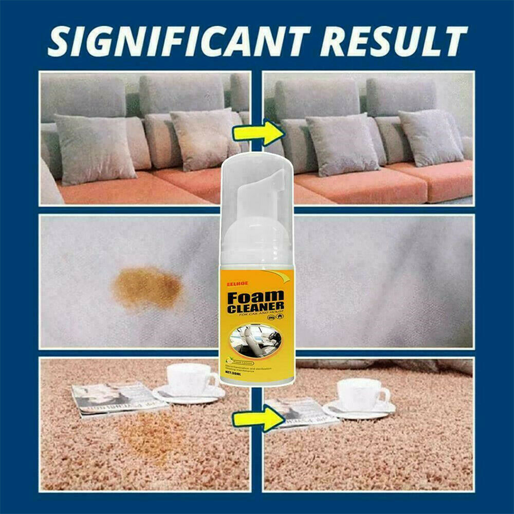 100 Multi-Purpose Cleaning AUTOMOIVE CAR Interior Cleaning Foam Cleaner Advanced