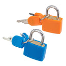 Small Padlock with Two Keys for Luggage Suitcase Bag Deep