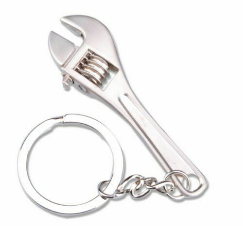 2021 Stainless steel Adjustable Creative Wrench Spanner DIY Key Chain Keyring US