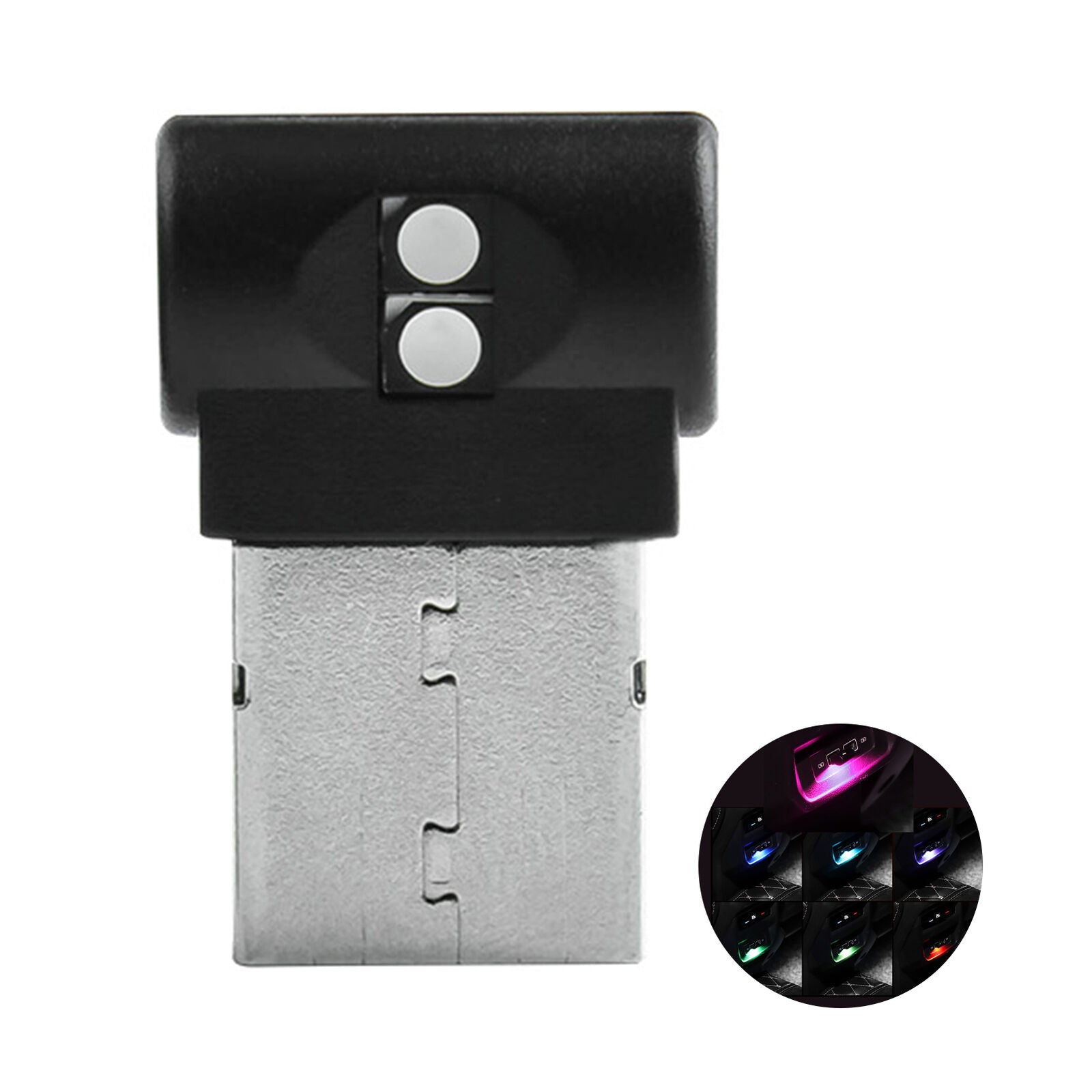 Multicolor Change Color USB Ambient Lamp Fine Workmanship Soft Light Lightweight