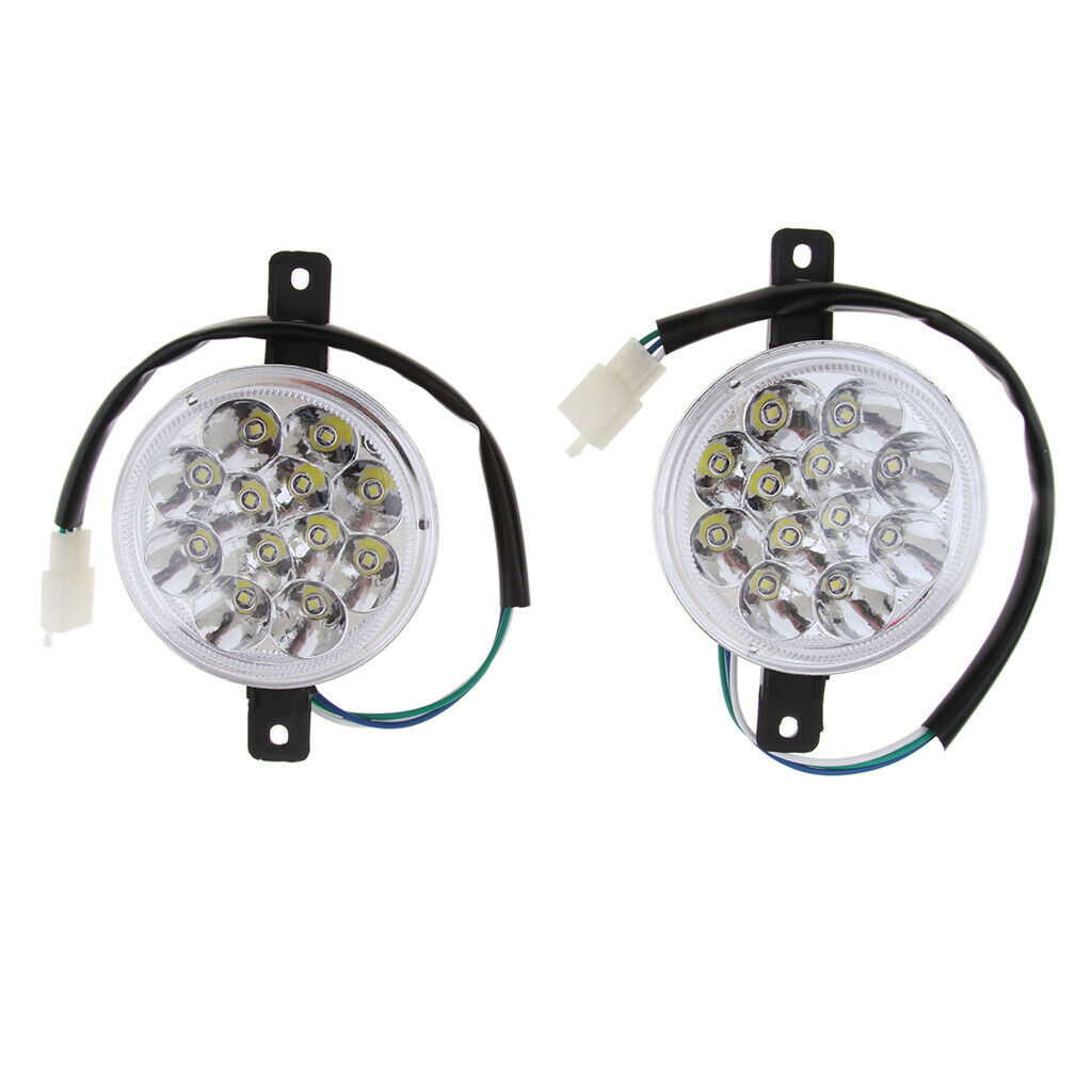 2pcs Front Headlight for   110 150 200cc JLA-13-10 JLA-21-10